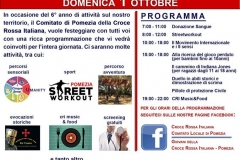 In piazza con la C.R.I. (Com. Pomezia)